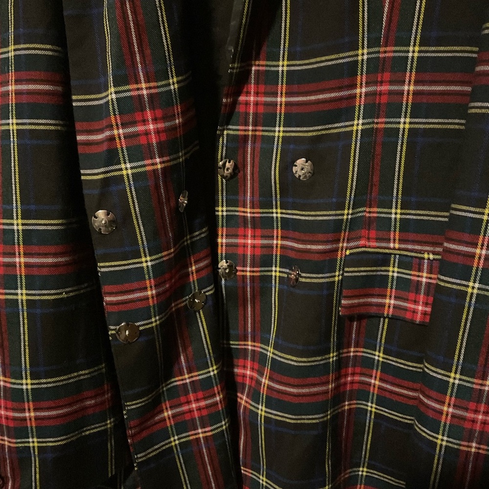 NWT Jawbreaker Edge Plaid Blazer Jacket - Picture 4 of 6